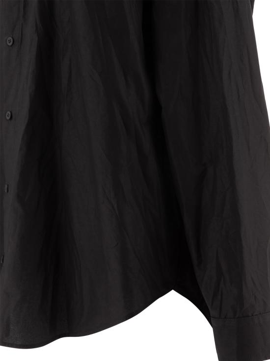  발렌시아가 서스펜디드 셔츠 드레스 809049TNM601000 BLACK - BALENCIAGA