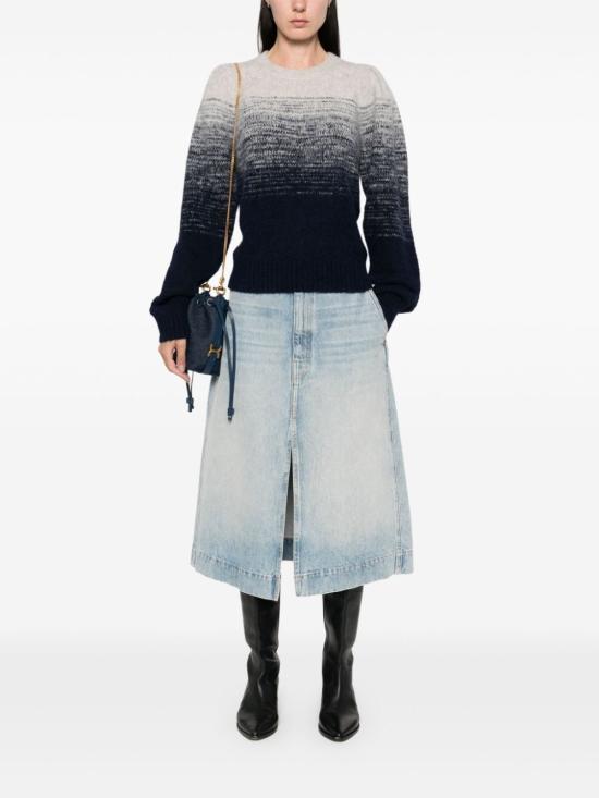 24FW 이자벨마랑 스트레이트 팬츠 PU0509FAB3L05E30MI MIDNIGHT - ISABEL MARANT