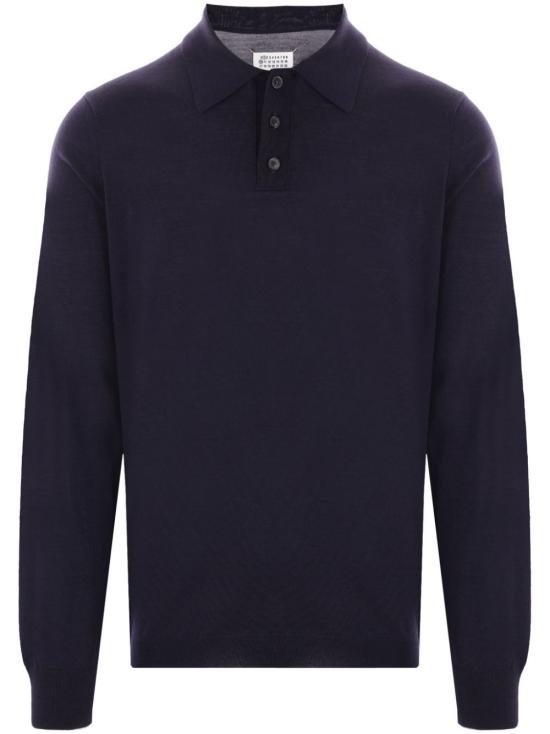 24FW 마르지엘라 반팔 티셔츠 S51GL0052M13057511 NAVY