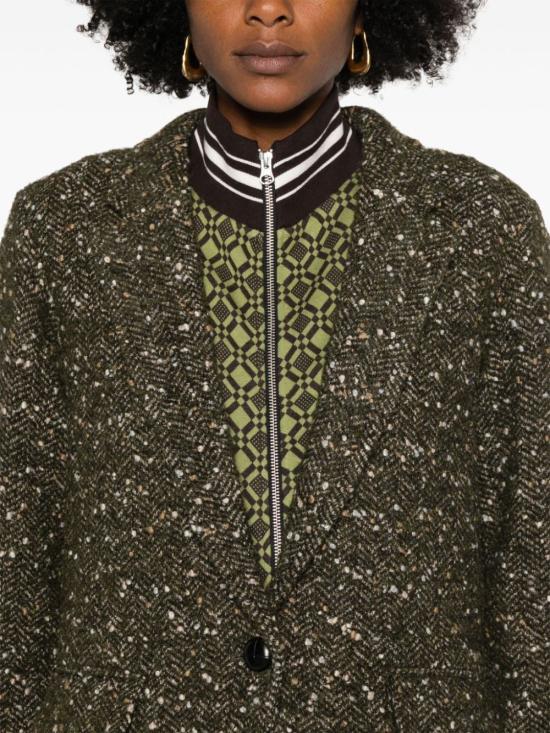 24FW 이자벨마랑 코트 VE0387FAB3D01E67KI KHAKI - ISABEL MARANT