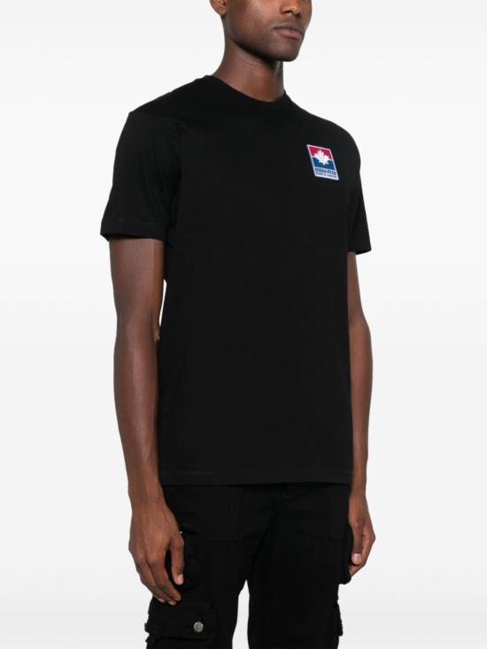  디스퀘어드2 반팔 티셔츠 S71GD1469S23009900 BLACK - DSQUARED2