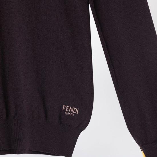 24FW 펜디 스웨터 FZXC43ASJG F0AU3 PURPLE - FENDI