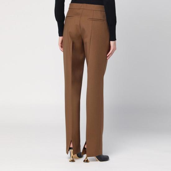  질샌더 스트레이트 팬츠 J02KA0274J40001 215 BROWN - JIL SANDER