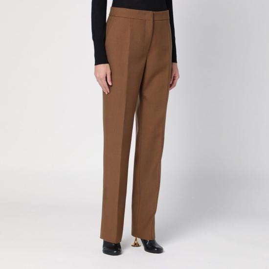  질샌더 스트레이트 팬츠 J02KA0274J40001 215 BROWN - JIL SANDER