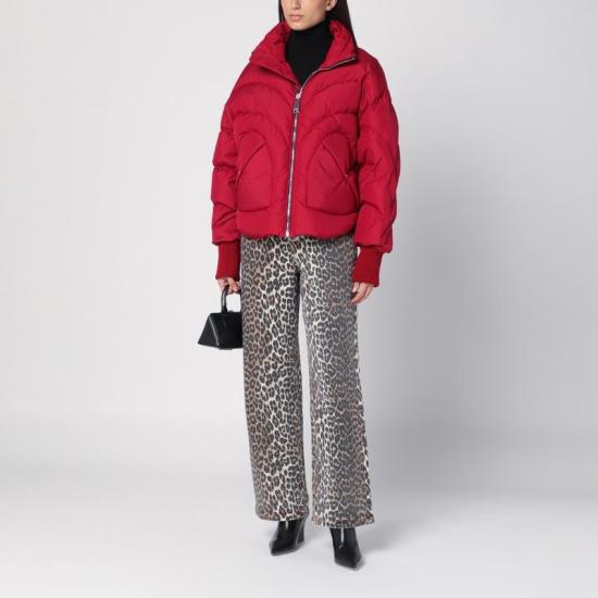 24FW 크리스조이 숏패딩 KWF24R0624NY0001 RUR093 RED - KHRISJOY