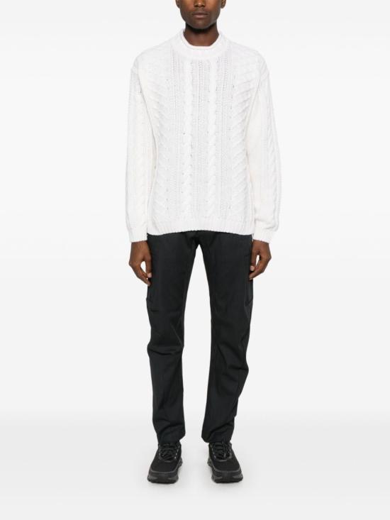  씨피 컴퍼니 스웨터 17CMKN312A110149A GAUZEWHITE - C.P. COMPANY