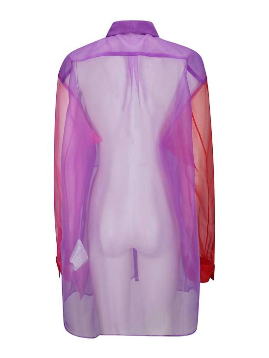 25SS 꼼데가르송 블라우스 GOB010S251 Purple - COMME DES GARCONS
