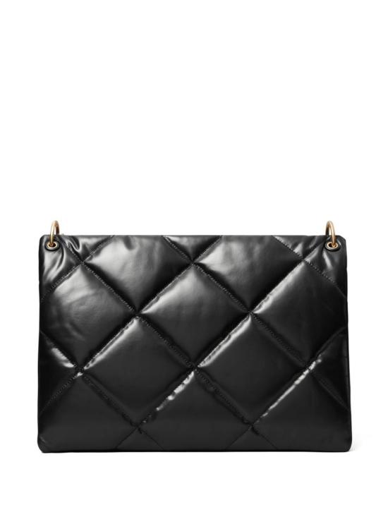 25SS 토리버치 키라 다이아몬드 숄더백 155235 001 black - TORY BURCH