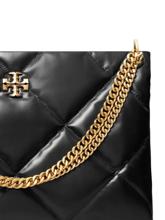 25SS 토리버치 키라 다이아몬드 숄더백 155235 001 black - TORY BURCH