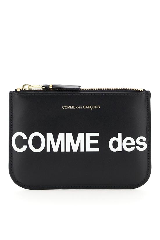  꼼데가르송 휴즈 로고 파우치 지갑 카드지갑 SA8100HL BLACK black - COMME DES GARCONS