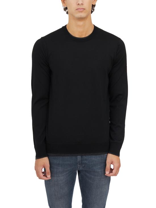  파올로페코라 스웨터 IA013F0019000 BLACK