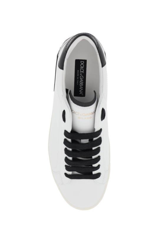  돌체앤가바나 PORTOFINO 포르토피노 스니커즈 CS2203AM779 89697 White - DOLCE & GABBANA