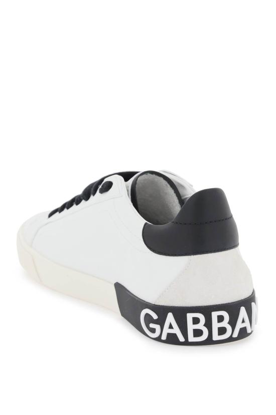  돌체앤가바나 PORTOFINO 포르토피노 스니커즈 CS2203AM779 89697 White - DOLCE & GABBANA