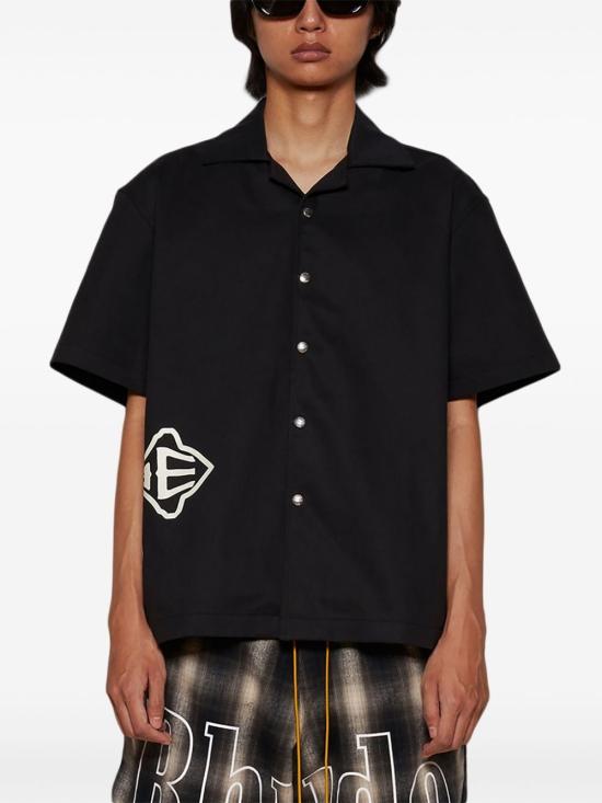  루드 반팔 셔츠 RHPF24SR03320 BLACK - RHUDE