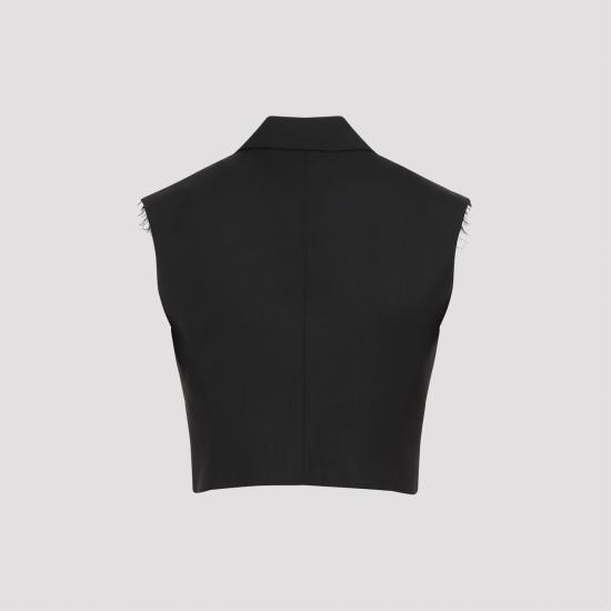 24FW 디젤 베스트 A164120NKBV 004 BLACK - DIESEL