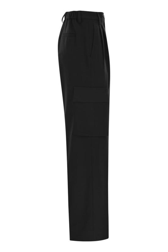 에르노 스트레이트 팬츠 PT000066D 9300 BLACK - HERNO