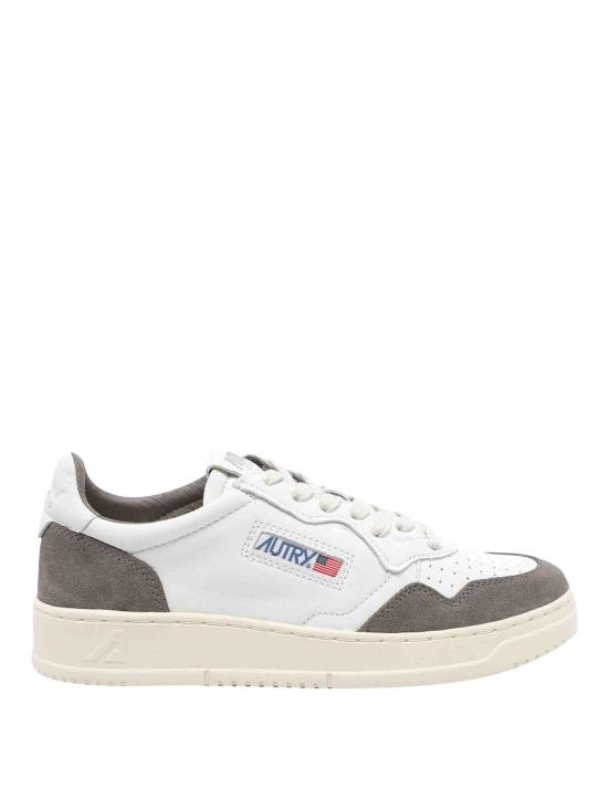 25FW 오트리 메달리스트 로우 스니커즈 AULMGS45 White