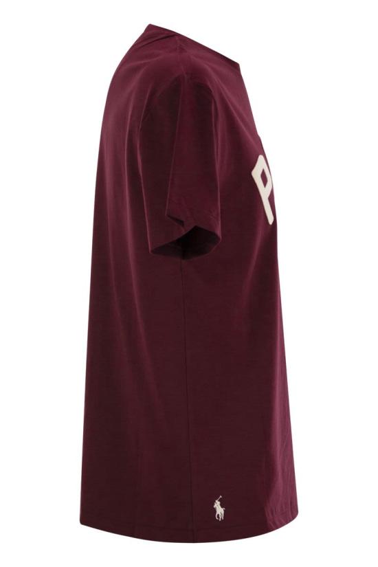 24FW 폴로 랄프로렌 반팔 티셔츠 710952043 004 BORDEAUX - POLO RALPH LAUREN