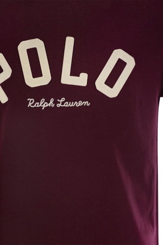24FW 폴로 랄프로렌 반팔 티셔츠 710952043 004 BORDEAUX - POLO RALPH LAUREN