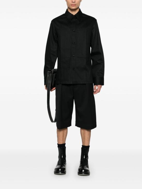  질샌더 긴팔 셔츠 J22DL0234J45257001 Black - JIL SANDER