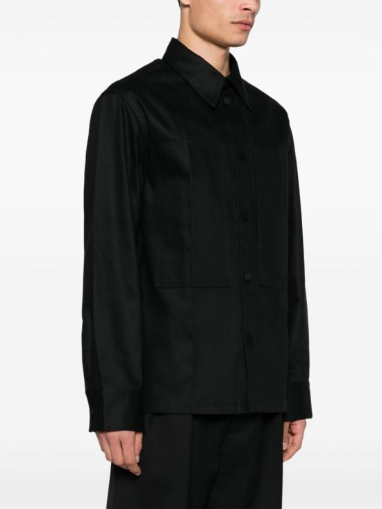  질샌더 긴팔 셔츠 J22DL0234J45257001 Black - JIL SANDER