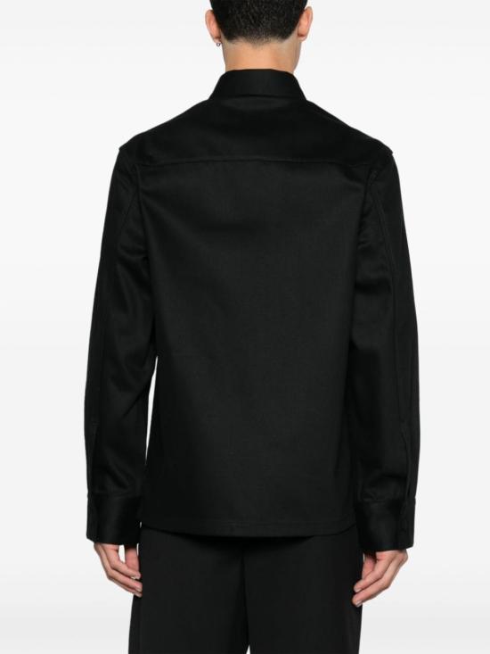  질샌더 긴팔 셔츠 J22DL0234J45257001 Black - JIL SANDER