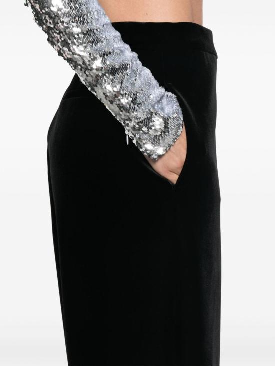 24FW 막스마라 스포츠막스 스트레이트 팬츠 22786013600001 Black - SPORTMAX