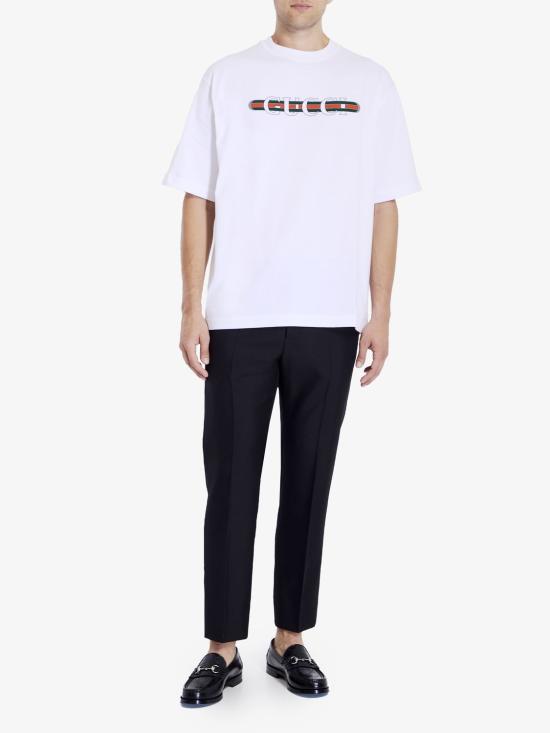  구찌 울 블렌드 트윌 트라우저 791156ZAMII 1000 black - GUCCI