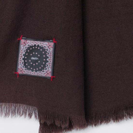  데스틴 머플러/스카프 WONSTUNWO EB BROWN - DESTIN