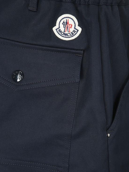24FW 몽클레어 스트레이트 팬츠 J20912A0002057314 NAVY - MONCLER