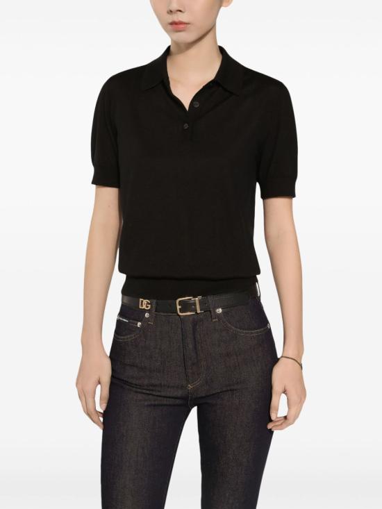 24FW 돌체앤가바나 레귤러 벨트 BE1351AQ420 80999 BLACK - DOLCE & GABBANA