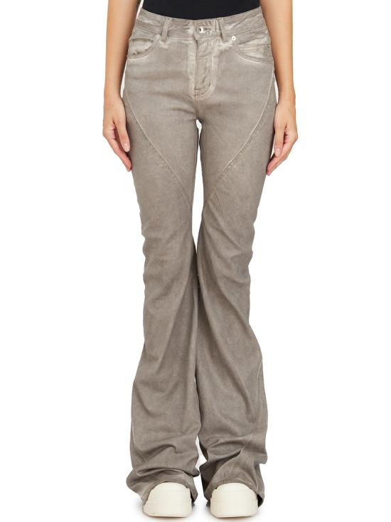 24FW 릭 오웬스 스트레이트 팬츠 IDS02D2302HSCF34 GREY - RICK OWENS