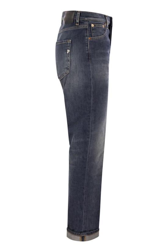  돈답 스트레이트 팬츠 DP776DS0354DIA8 800 DARK DENIM - DONDUP