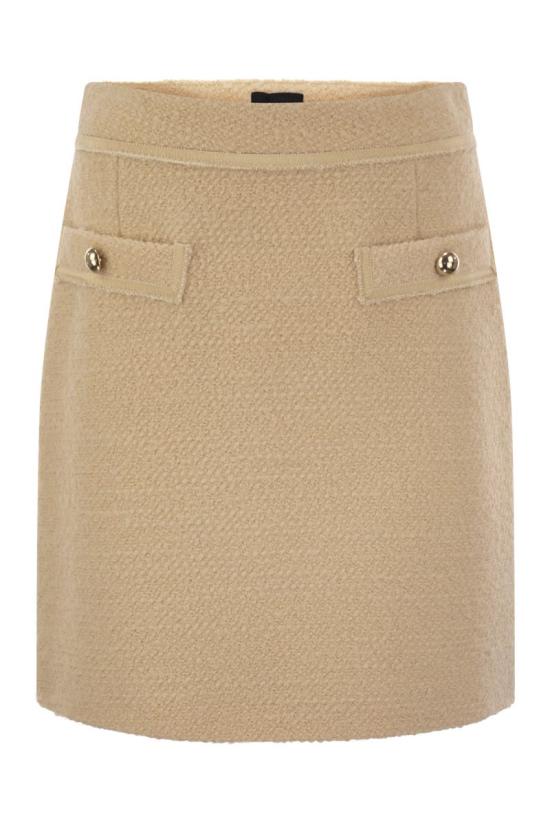  페이 미디 스커트 NXW90494700 C201 BEIGE