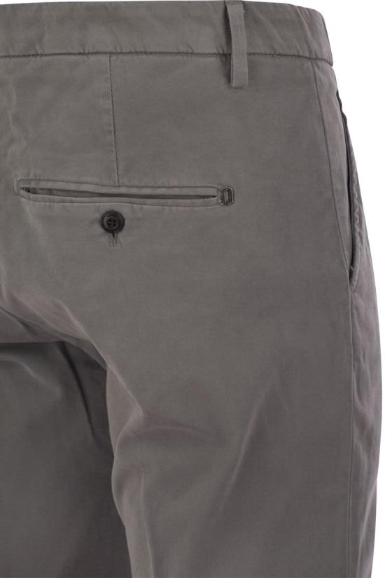  돈답 스트레이트 팬츠 UP235GSE043UPTD 920 GREY - DONDUP