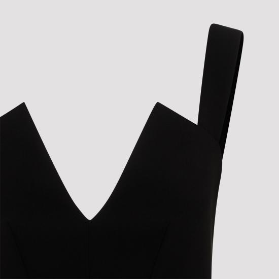  지방시 숏 원피스 BW227G14SD 001 black - GIVENCHY