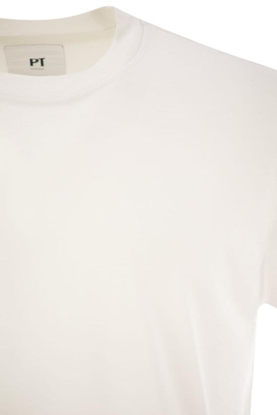  피티제로우노 반팔 티셔츠 TL5STM050LEL01CD 0010 WHITE - PT01