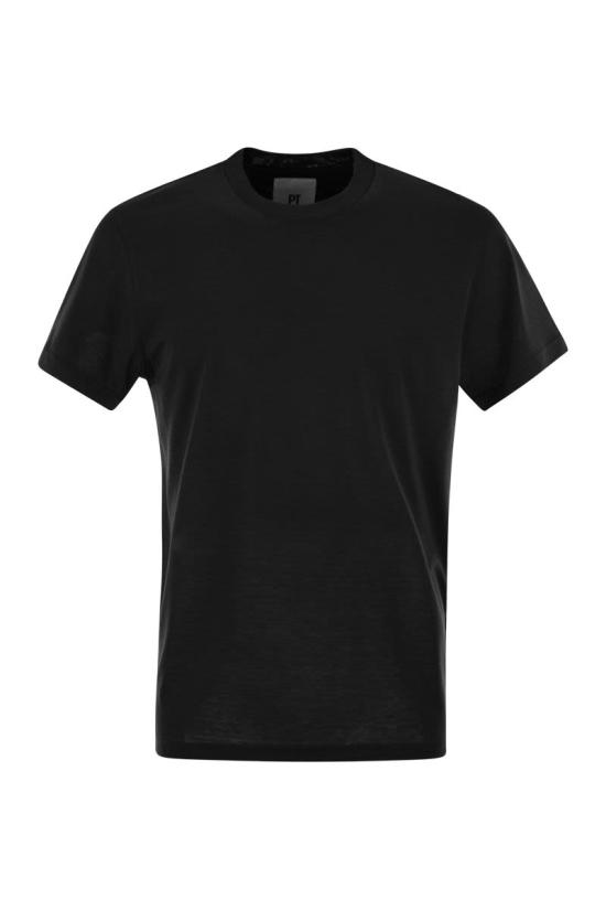  피티제로우노 반팔 티셔츠 TL5STM050LEL01CD 0990 BLACK