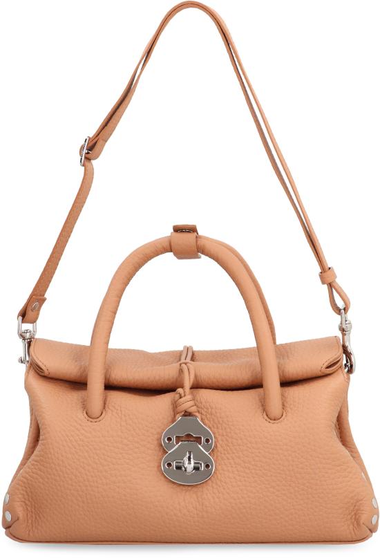  자넬라토 토트백 0687501120000S Z0231 Saddle Brown - ZANELLATO