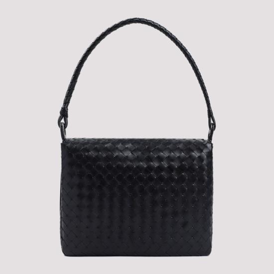  보테가베네타 스몰 스윙 메신저백 795074V2HL1 1208 black - BOTTEGA VENETA