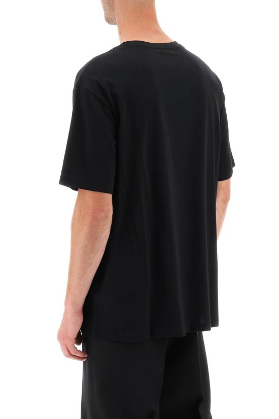  발망 반팔 티셔츠 BH1EG000BB17 EAB black - BALMAIN