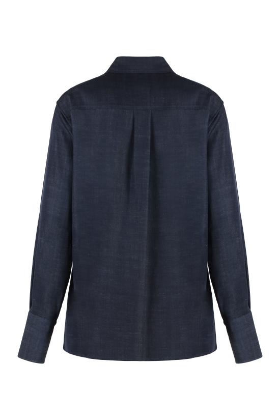  보스 반팔 티셔츠 50518443 497 blue - BOSS