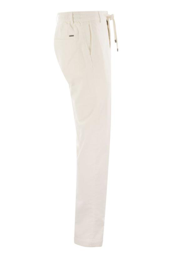  페세리코 스트레이트 팬츠 R54595T3 803 WHITE - PESERICO