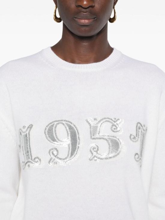  막스마라 스웨터 21366222600044 White - MAX MARA