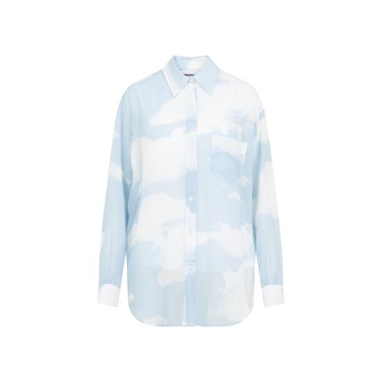 24FW 모스키노 셔츠 242D02015456 1294 BLUE