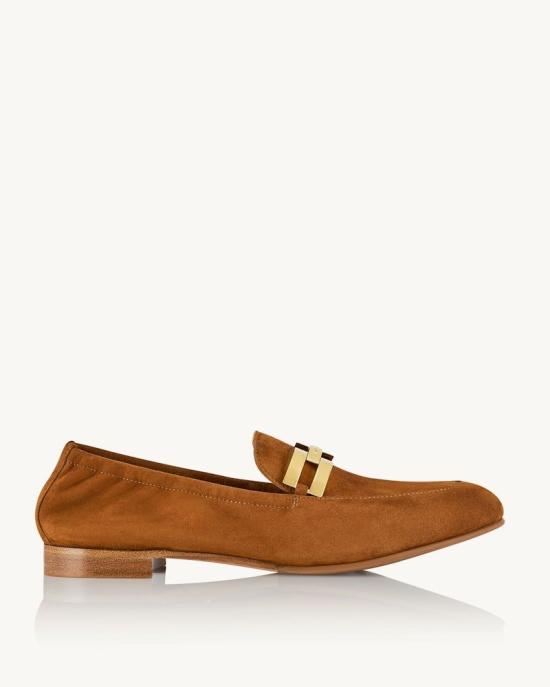 아쿠아주라 뮬/슬리퍼 BDSFLAM0SUE COGNAC - AQUAZZURA