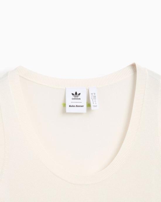  아디다스 민소매 티셔츠 IZ1890 CLKWHITYLW - ADIDAS