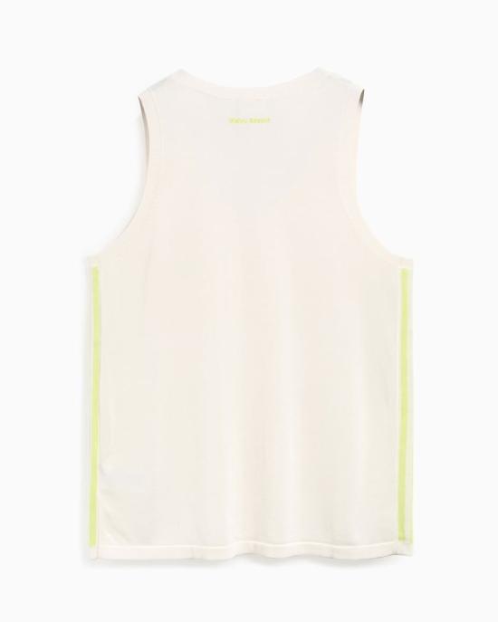  아디다스 민소매 티셔츠 IZ1890 CLKWHITYLW - ADIDAS