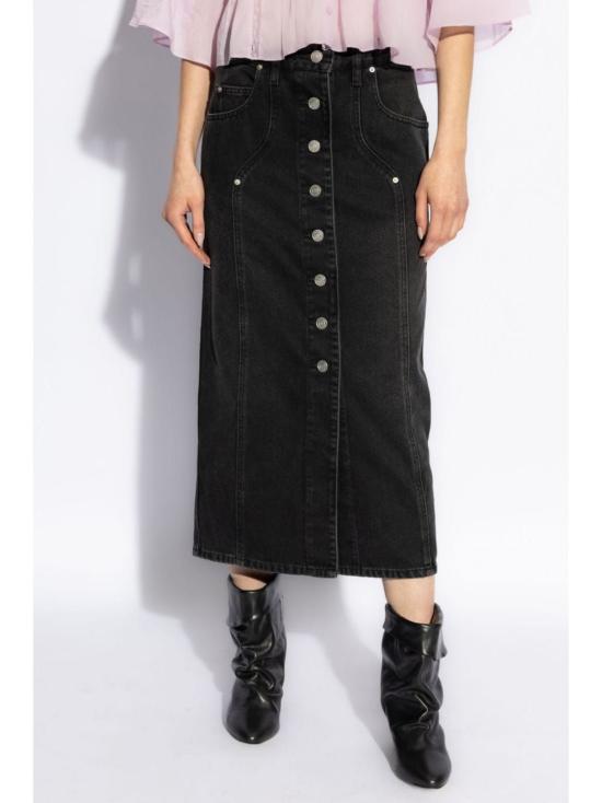 24FW 이자벨마랑 스커트 JU0073FBB3H02E02FK BLACK - ISABEL MARANT