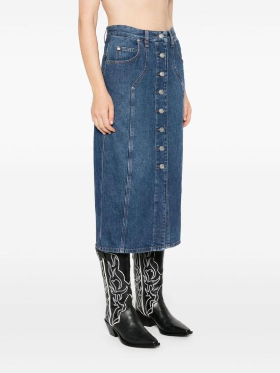 24FW 이자벨마랑 스커트 JU0073FBB3H02E30BU BLUE - ISABEL MARANT